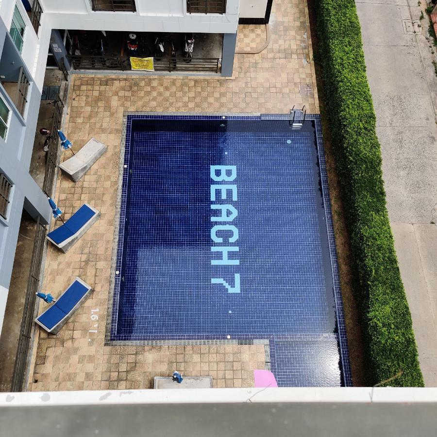Beach 7 Condo Studio 012 Jomtien Beach Exterior foto