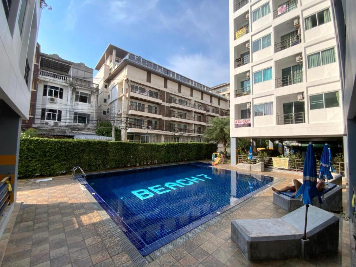 Beach 7 Condo Studio 012 Jomtien Beach Exterior foto
